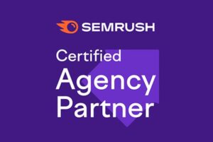 SEMrush partner badge